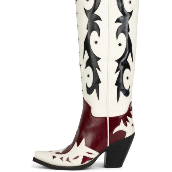 Jeffrey Campbell Women’s Starwood Tall Western Boots - Snip Toe - Picture 1 of 5